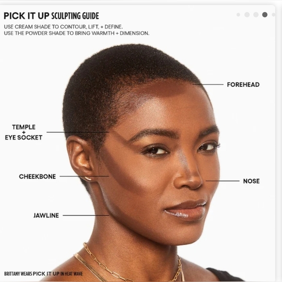 GXVE BY GWEN STEFANI PickItUp Cream Contour& Powder Bronzer Duo "SuperHot"NEW - Picture 5 of 9